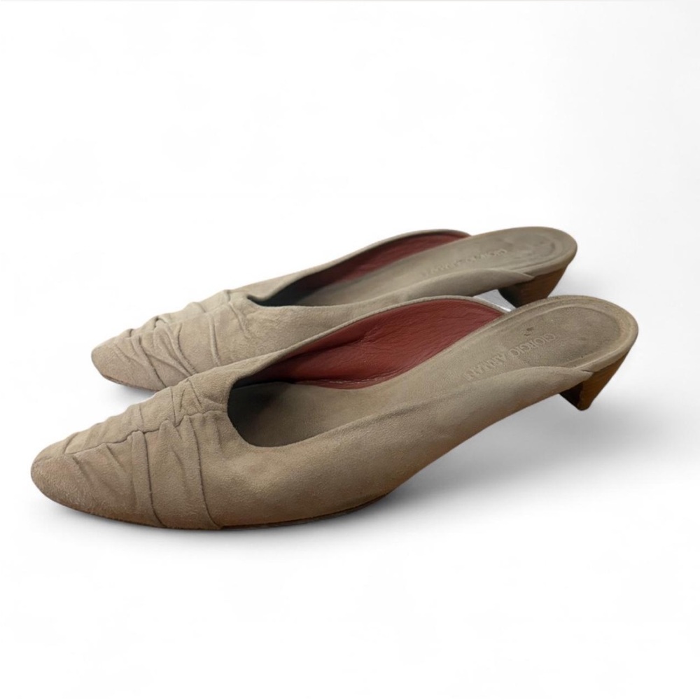 Giorgio Armani Beige Women's Heels